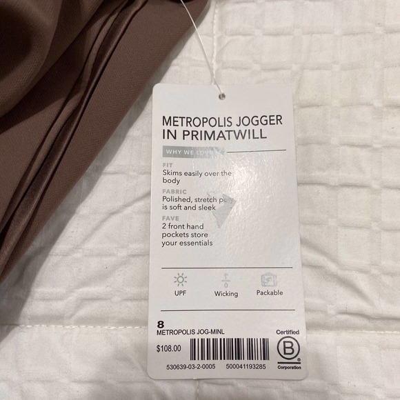 Athleta Metropolis jogger pants. 8 - Picture 5 of 6